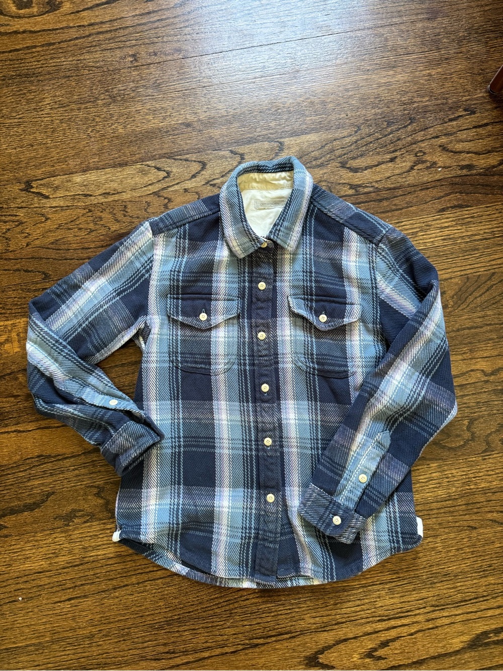 Outerknown Women’s Plaid Blanket Shirt S
